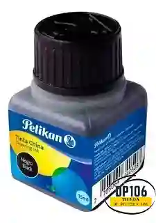 Tinta China Color Negro 15 Ml Pelikan