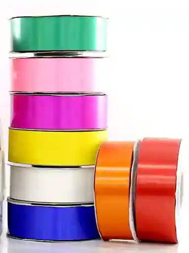 Cinta De Papel 3cms X 45 Mts Color Naranja