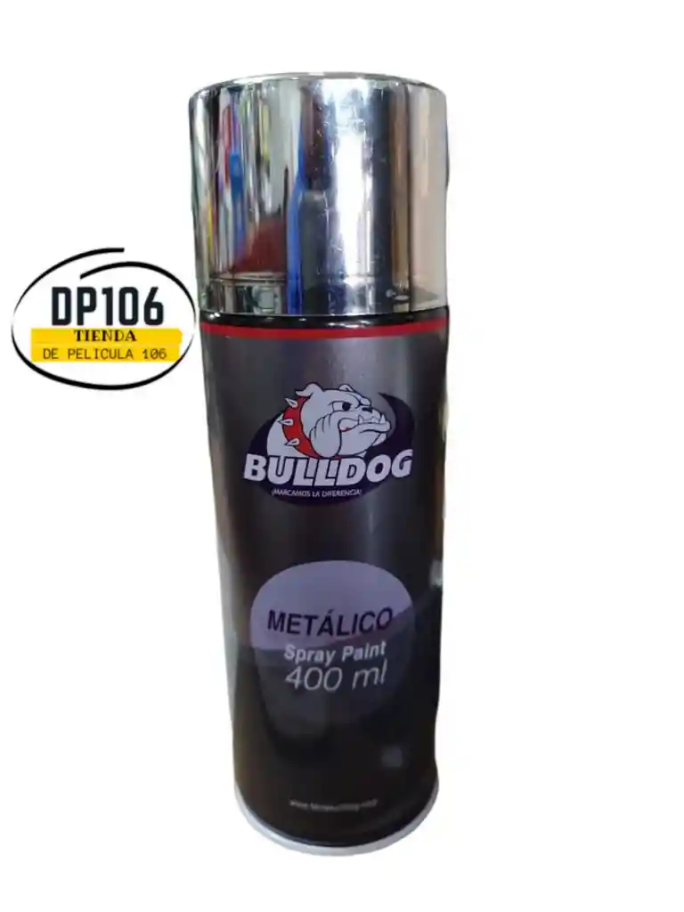 Pintura En Spray Color Plata