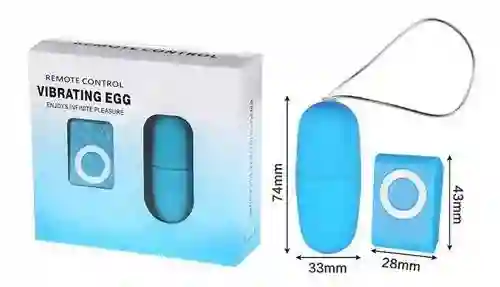 Huevo Vibrador Estimulador Punto G Con Control Remoto Inalámbrico