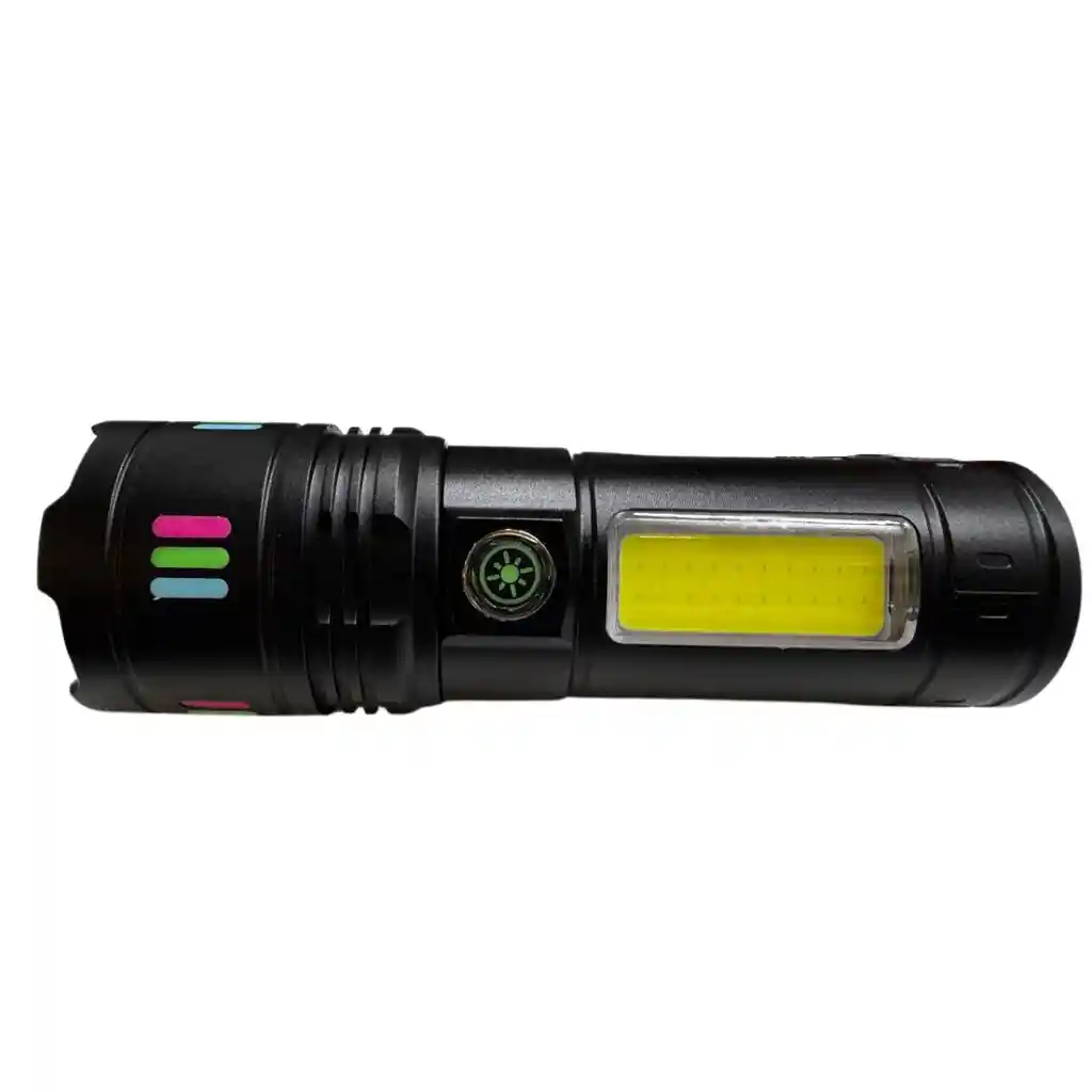 Linterna Led Tactica Recargable Zoom Camping Portatil Rl-706