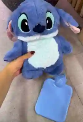 Bolsa De Agua Termica Para Agua Fria O Caliente Peluches Stitch Y Angel