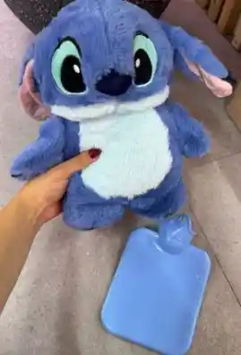 Bolsa De Agua Termica Para Agua Fria O Caliente Peluches Stitch Y Angel
