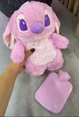 Bolsa De Agua Termica Para Agua Fria O Caliente Peluches Stitch Y Angel
