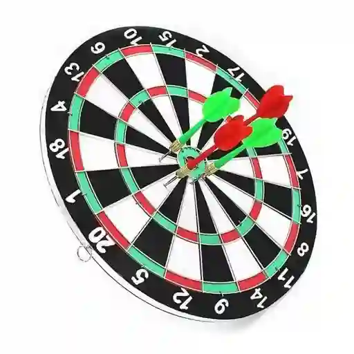 Juego De Dardos Tiro Al Blanco Tablero Reversible