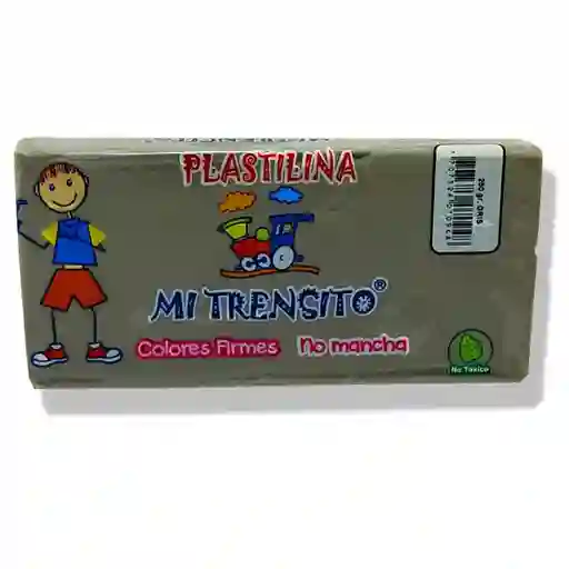 Plastilina En Barra - 250g Gris