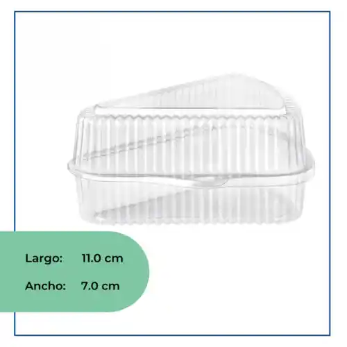 Contenedor Triangular Alto 7cms