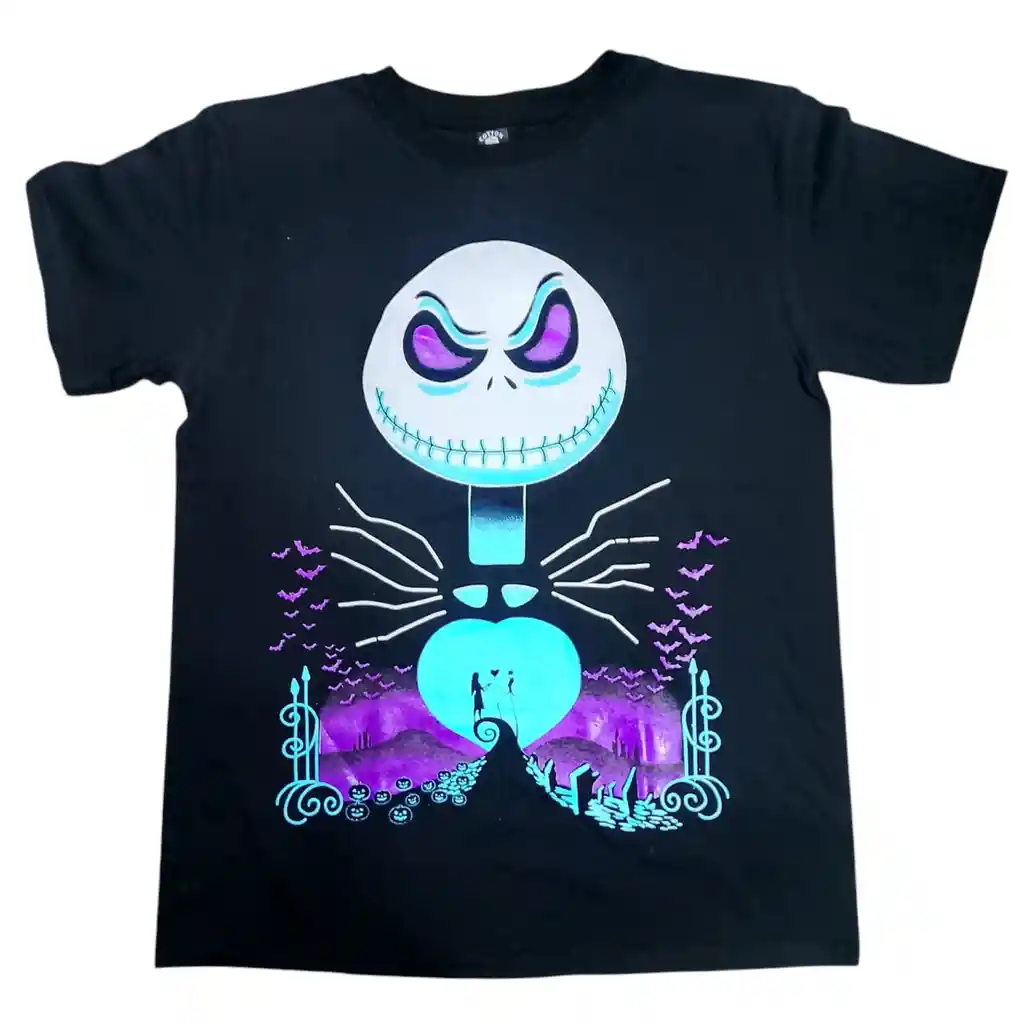 Camiseta Jack Camiseta Para Unisex Jack Skellington