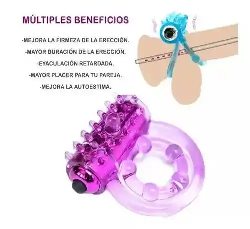 Anillo Vibrador Vibrating Love Ring Faratoys
