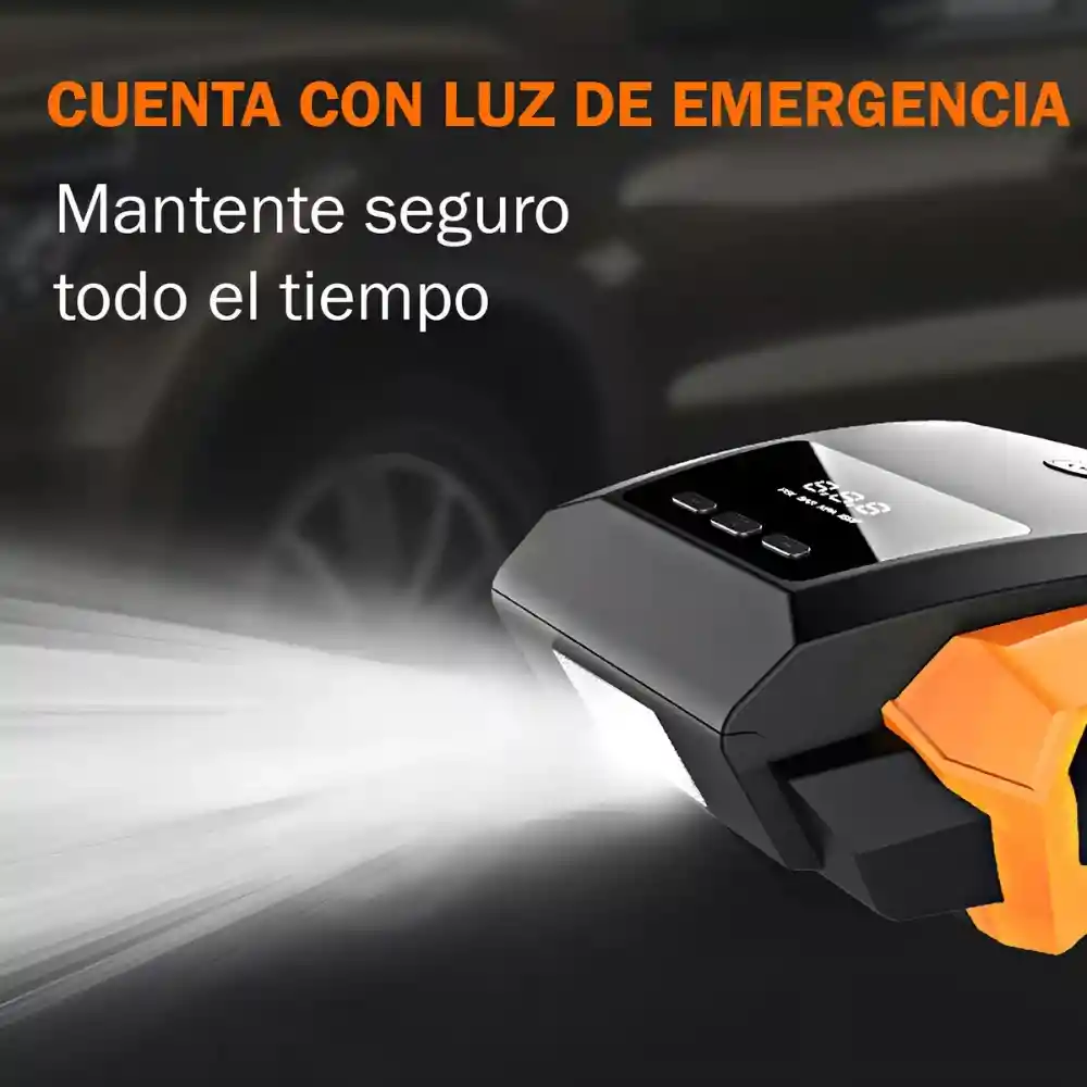 Compresor De Aire Inflador Portátil Digital Para Carro