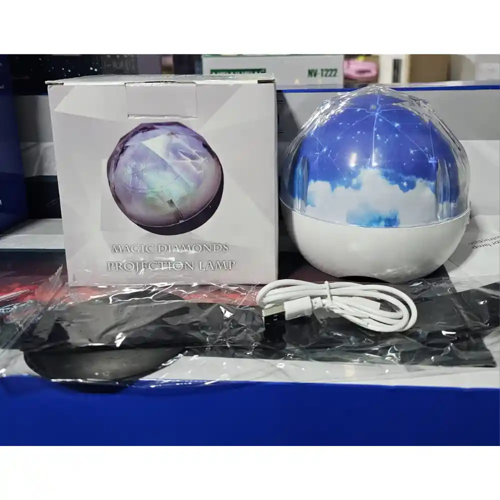Lámpara Proyectora Diamantes Magicos