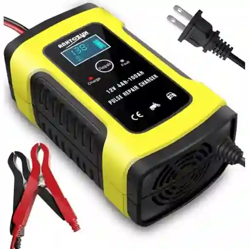 Cargador Inteligente De Baterias 12v Motos Y Automóviles
