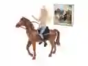Muñeca Defa Lucy Exploradora A Caballo Con Accesorios