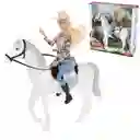 Muñeca Defa Lucy Exploradora A Caballo Con Accesorios