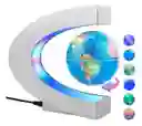 Globo Flotante Terráqueo Con Levitación Magnética Base Y Luz Lampara Led
