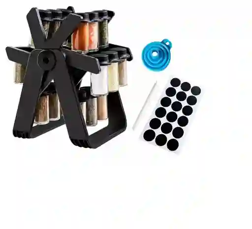 Especiero Condimentero 18pcs Giratorio Ka-707