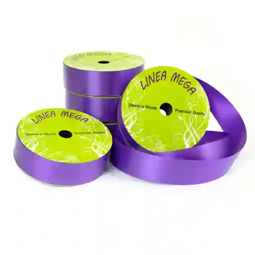 Cinta Morada Ancha 3 Cm X 1 Metro - De Papel