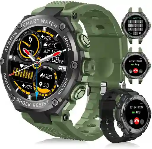 Reloj Smartwatch Tank3 Mobulaa Verde