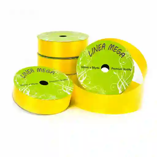 Cinta Amarilla Ancha 3 Cm X 1 Metro - De Papel
