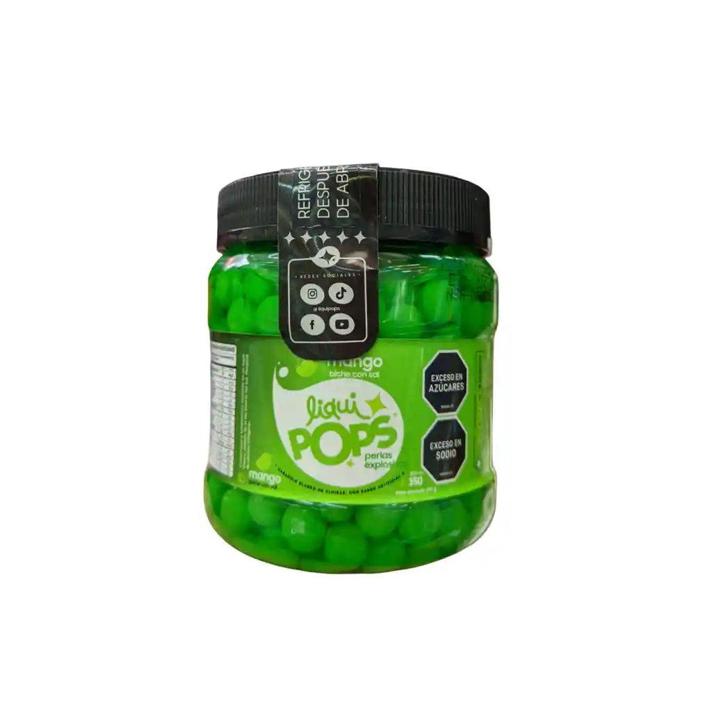 Perlas Liqui Pops Mangobiche X 300g