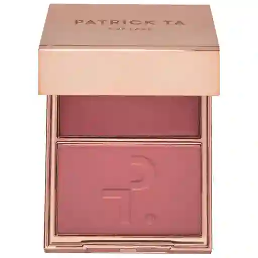 Rubor Patrick Ta Major Headlines Double-take Crème Powder Blush Duo - Tono She Goes To The Gym