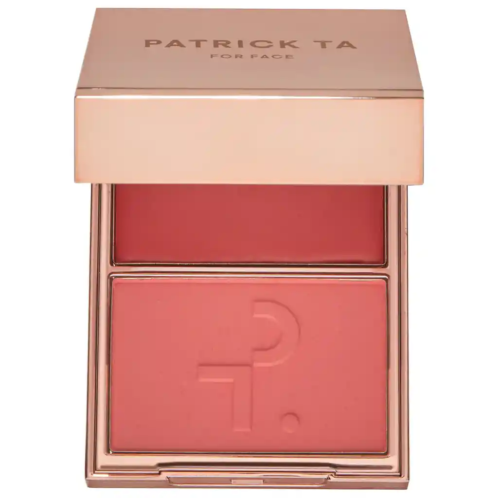 Rubor Patrick Ta Major Headlines Double-take Crème Powder Blush Duo - Tono She´s That Girl