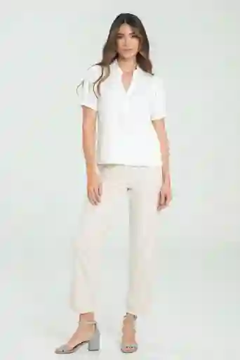 Blusa Zafiro Color Blanco Crudo Talla L
