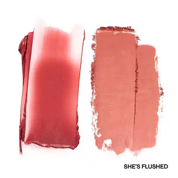Rubor Patrick Ta Major Headlines Double-take Crème Powder Blush Duo - Tono She´s Flushed