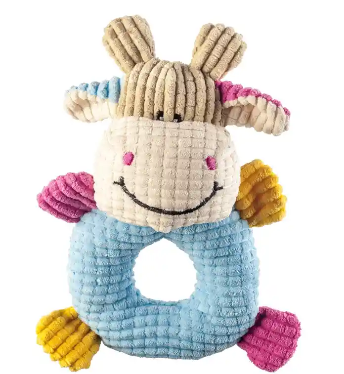 Peluche Baby Mix Rosca Mascota (vaca)