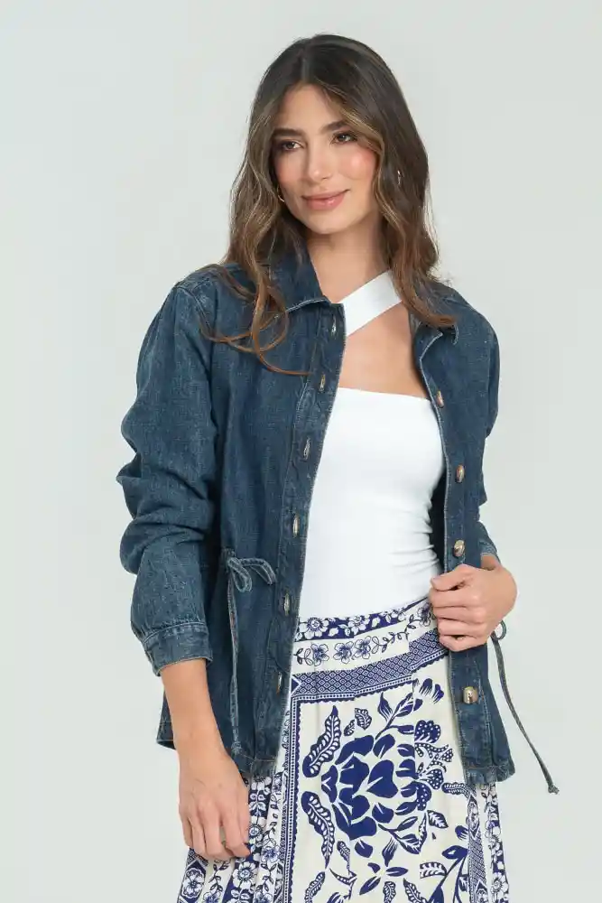 Chaqueta Canarias Color Azul Oscuro Talla L