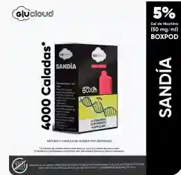 Glucloud Vapeador Box Pod Peach Lime 4000 Puff 5%