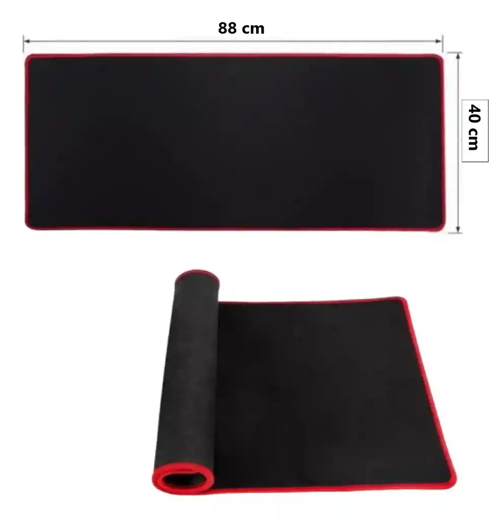 Pad Mouse Gamer Tapete Largo Antideslizante 88x40 Cm Amplio