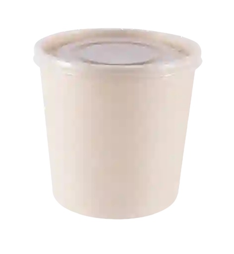 Contenedor Con Tapa 12 Onzas (340gr) X 25 Unidades