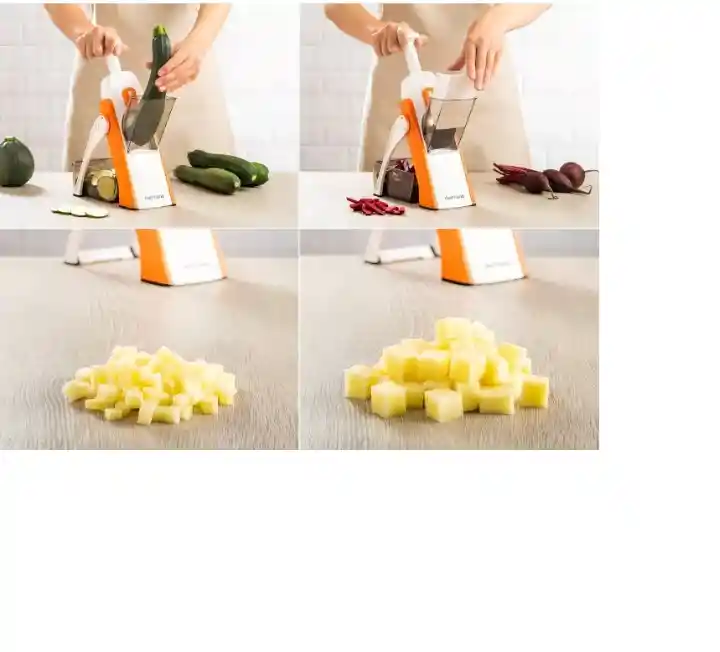 Picador Cortador Verduras Frutas Rayador Mandolina Rh-688