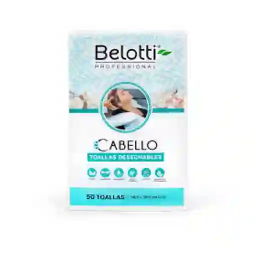 Toallas Desechables Para El Cabello Belotti Profesional