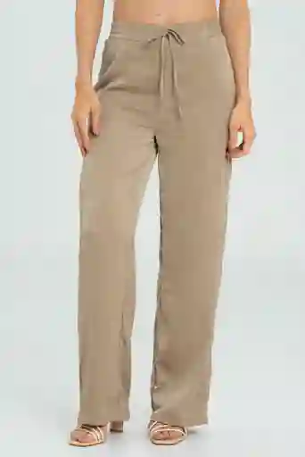 Pantalon Nhara Color Cafe Taupe Talla 10