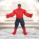 Muñeco Figura Acción Super Héroe Hulk Rojo 30 Cm Luz Y Sonido