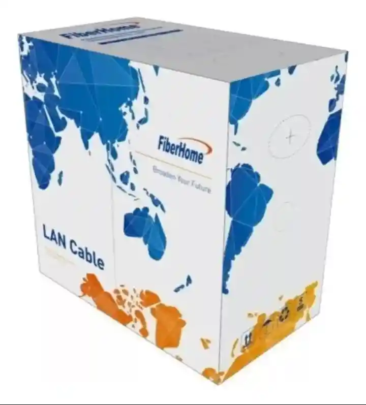 Caja De Cable Utp Patchcord De Red Cat6 100% Cobre 100 Mt