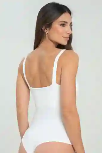 Body Tira Ancha Color Blanco Crudo Talla M