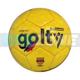 Balón De Fútbol #5 Golty Profesional Dorado Termotech Original
