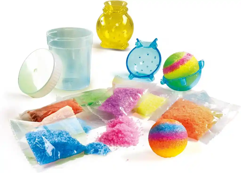 Juego Científico Crea Pelotas Saltarinas De Colores Niños