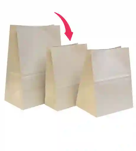 Bolsas De Papel Eco Domicilios X 50 Unidades (23x33+12cm) #1