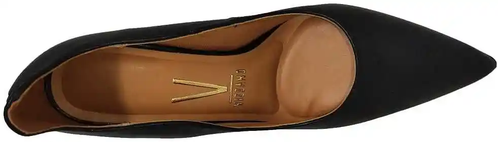 Tacón Alto Negro Vizzano Talla 35