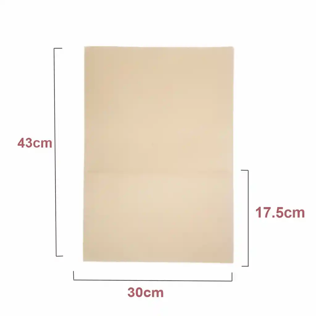 Bolsas De Papel Eco Domicilios X 50 Unidades (33x43+17cm) #3