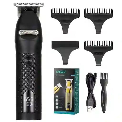 Maquina Patillera Barberia Profesional Vgr V-275 Led Usb
