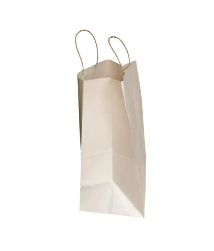 Bolsas De Tiras Papel Eco X 50 Unidades (28x33+16cm) #2t