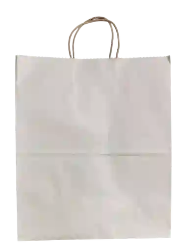 Bolsas De Tiras Papel Eco X 50 Unidades (28x33+16cm) #2t