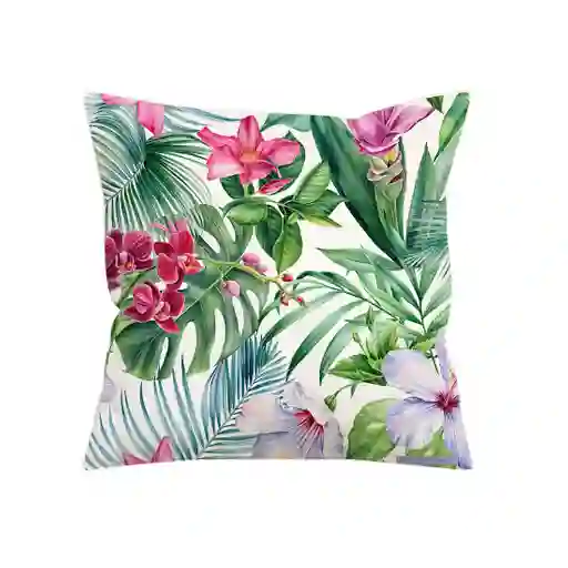 Cojín Flores Tropicales
