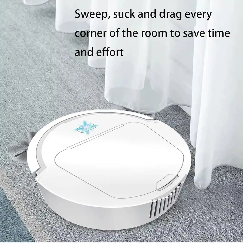 Aspiradora Robot Limpiador Automatica Ys28 Smart Clean Color Blanco 12v