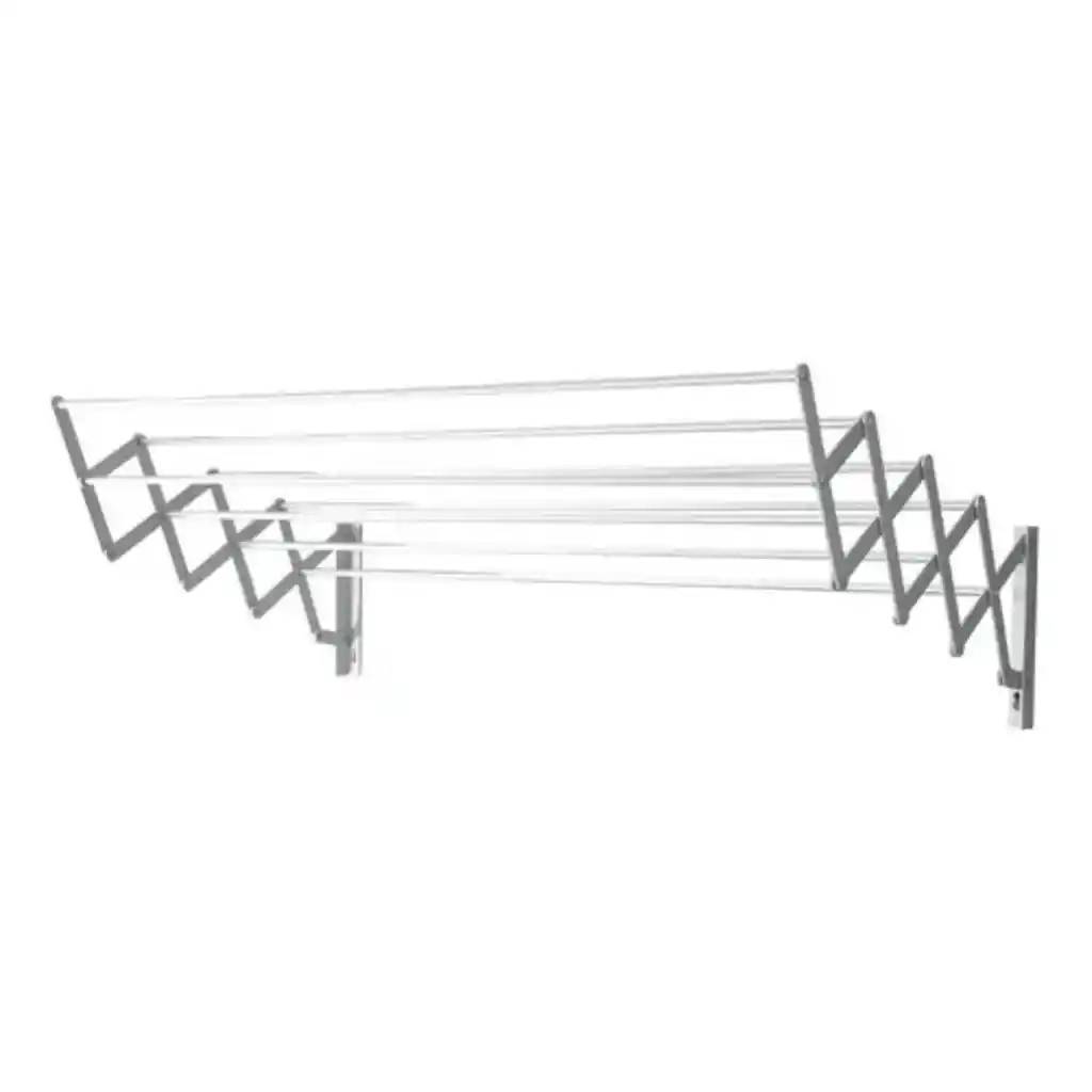 Tendedero De Ropa Plegable Aluminio 80cm X 1mt